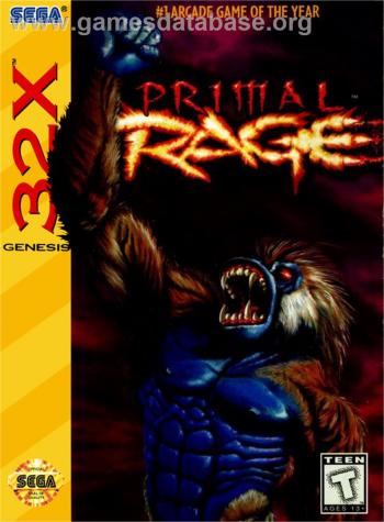 Cover Primal Rage for Sega 32X